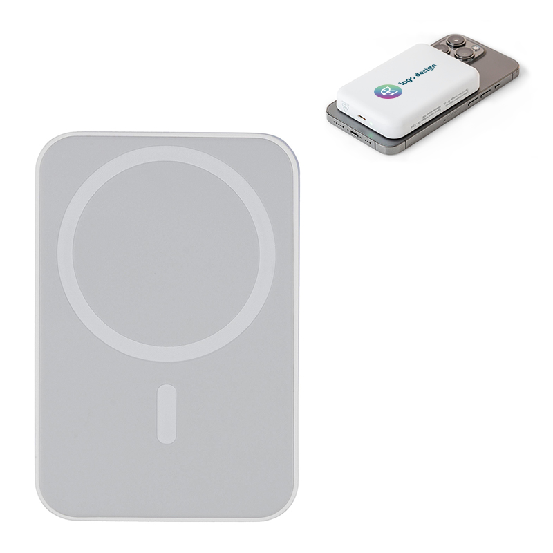 Trådløs powerbank i genanvendt ABS